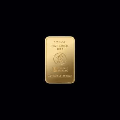 Novem Goldbarren 1/10 oz – 3.111 g · 999.9 · 0.1 oz