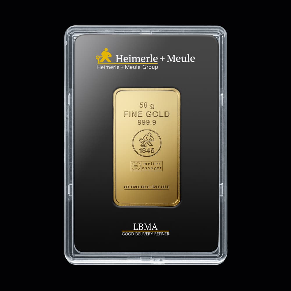 Novem Goldbarren 50g – 50 g · 999.9