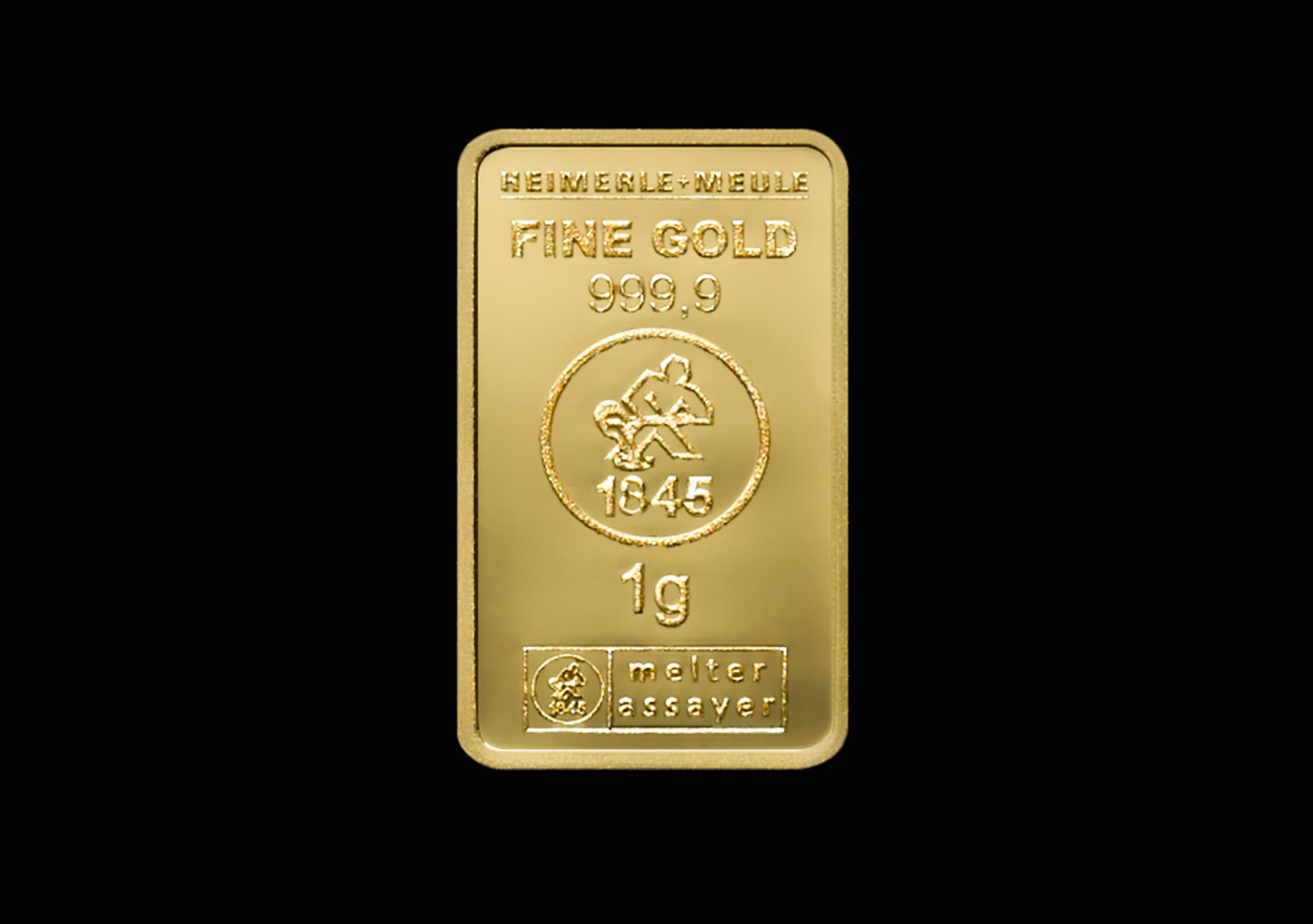 Novem Goldbarren 1g – 1 g · 999.9